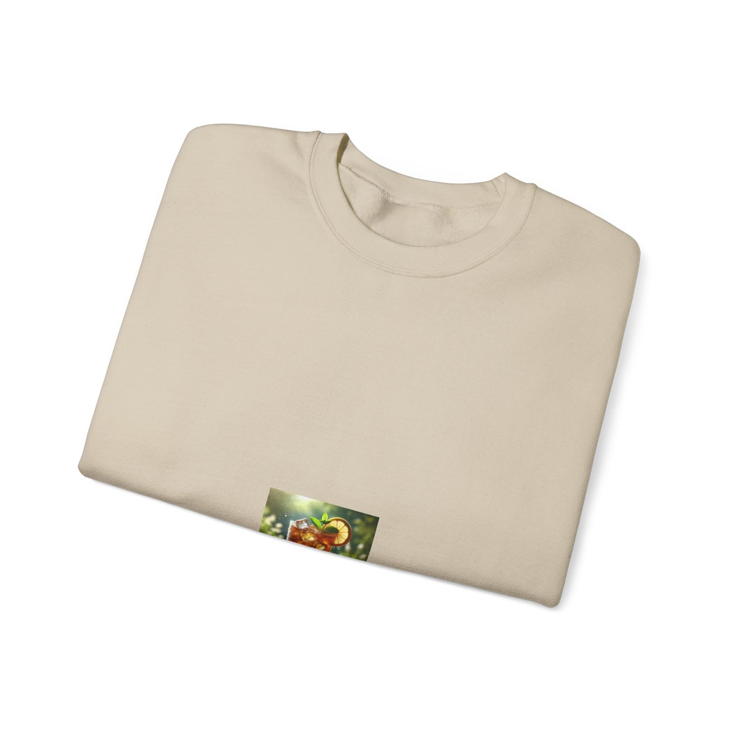 Sunlit Iced Tea Lemon Mint Soft Summer Drink Sweatshirt