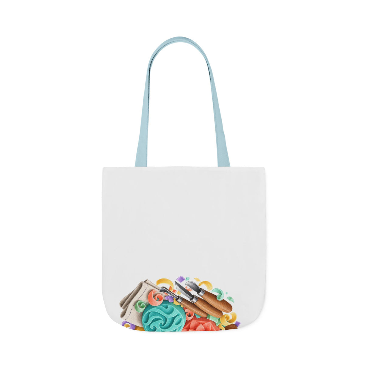 Colorful Soap Carving Workshop Tote Bag