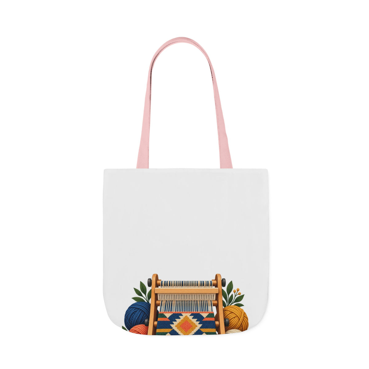Geometric Hand Weaving Workshop Tote Bag