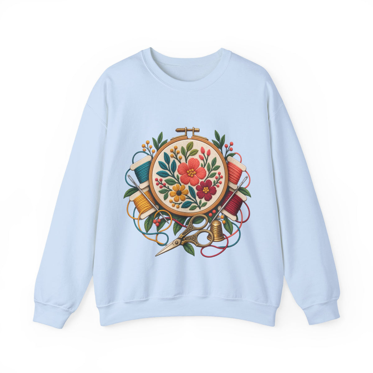 Botanical Embroidery Workshop Sweatshirt