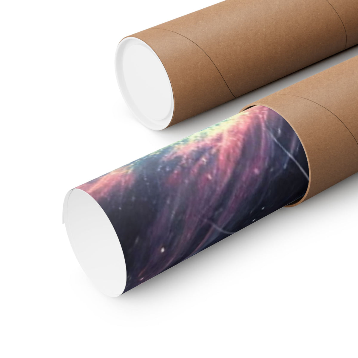 Cosmic Black Cat Galaxy Celestial Wall Art Poster