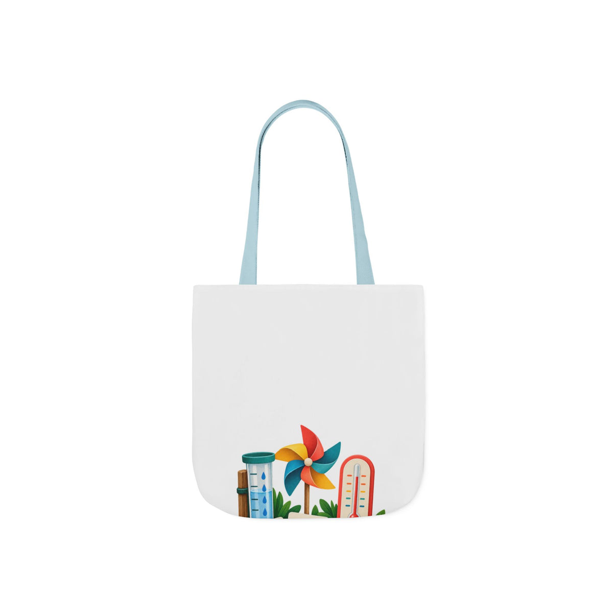 Colorful Backyard Weather Watching Kit Tote Bag