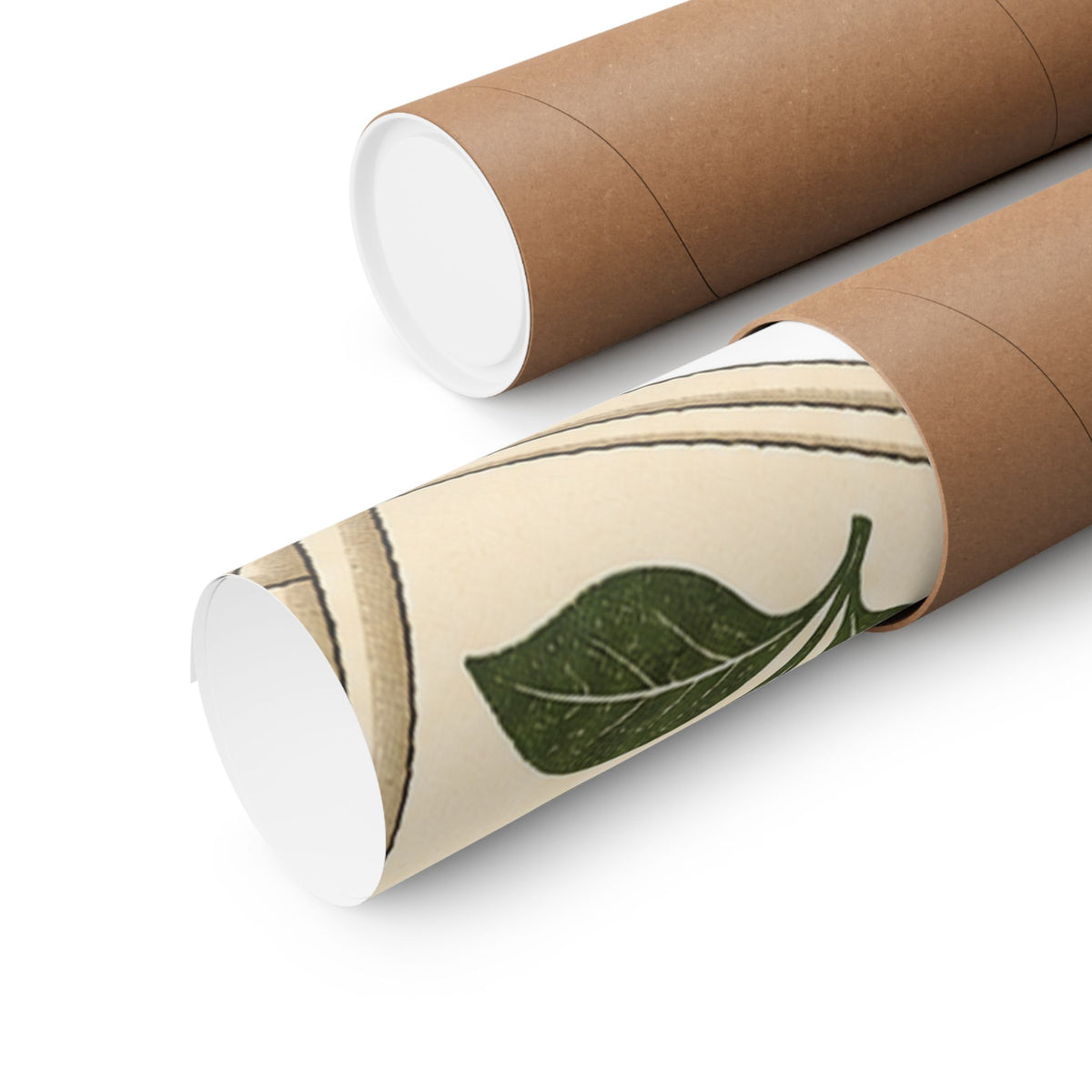 Botanical Letterpress Printshop Poster