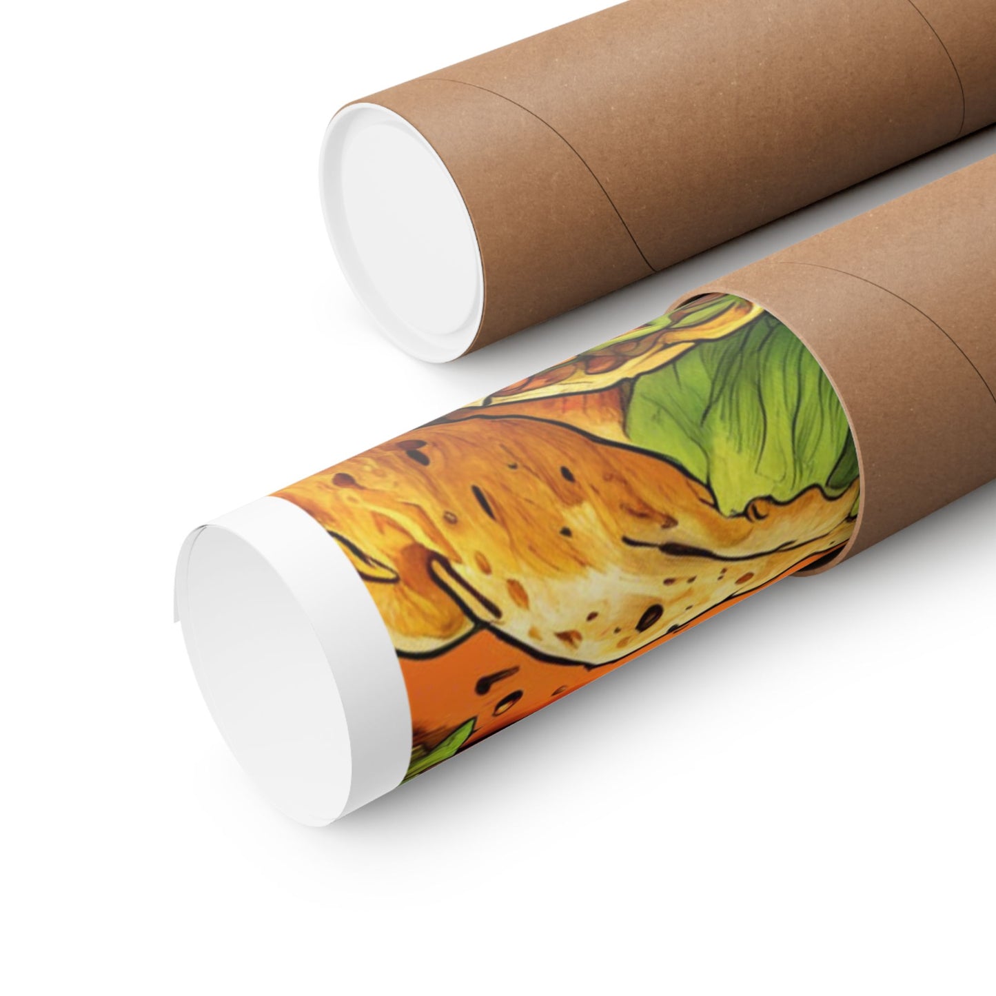 Stacked Taco Fiesta Foodie Gift Art Poster