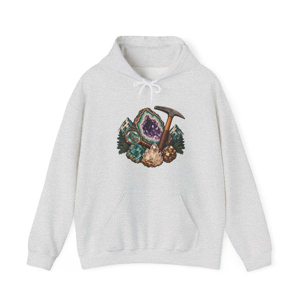 Vintage Geode and Rockhounding Field Kit Hoodie