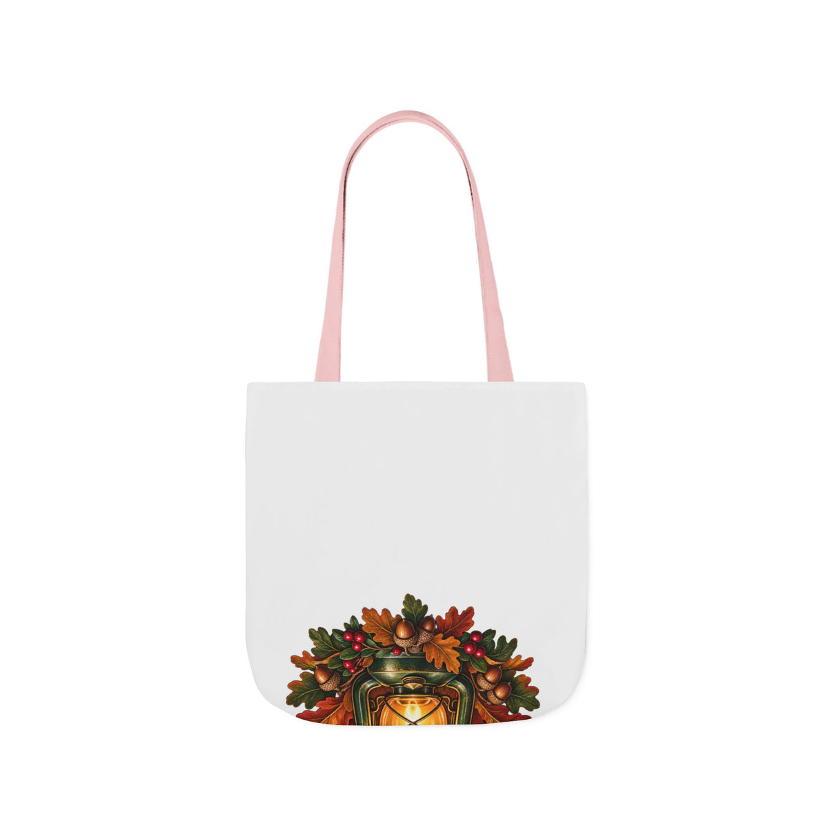 Autumn Oak Lantern and Acorns Tote Bag