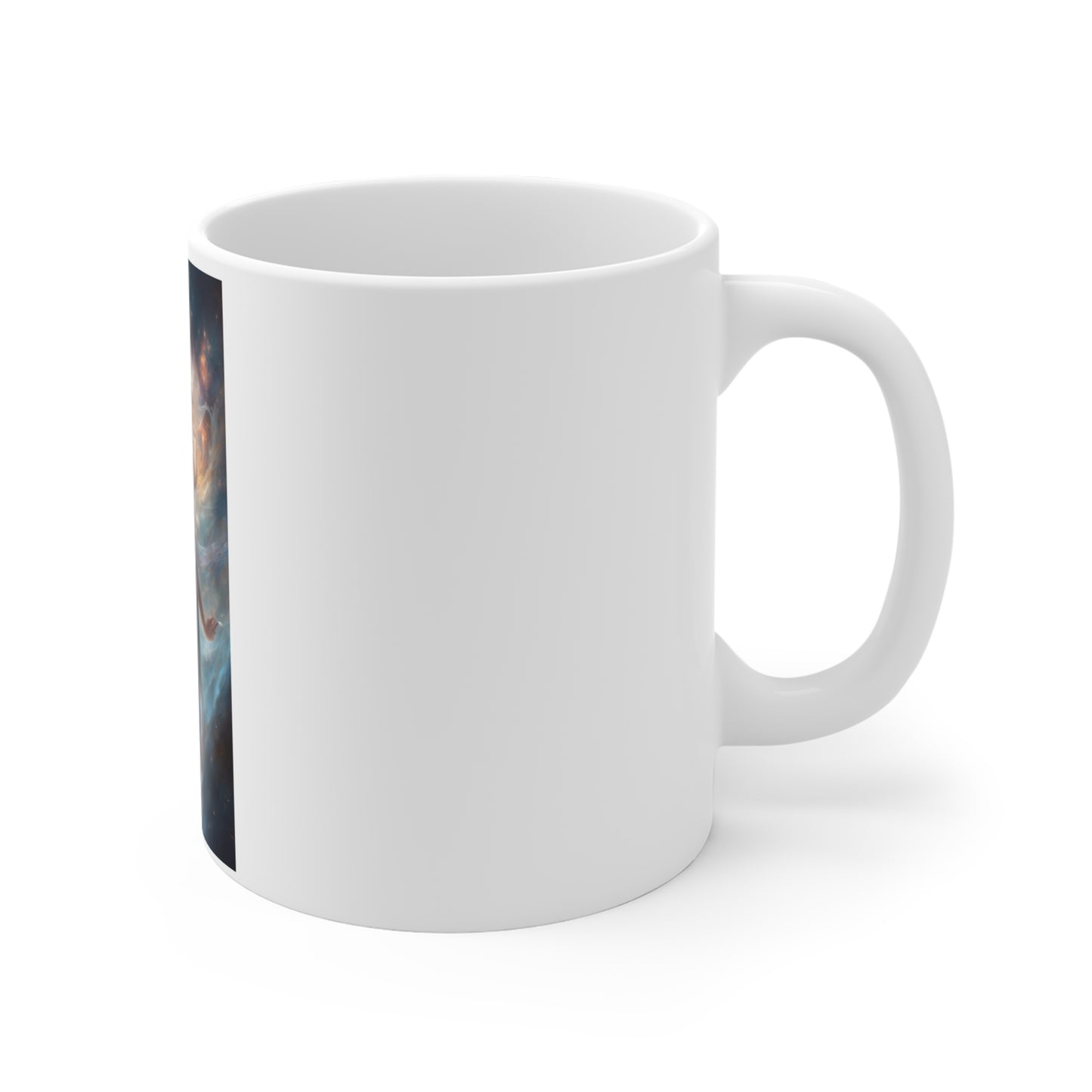 Moonlit Celestial Maiden Fantasy Portrait Coffee Mug