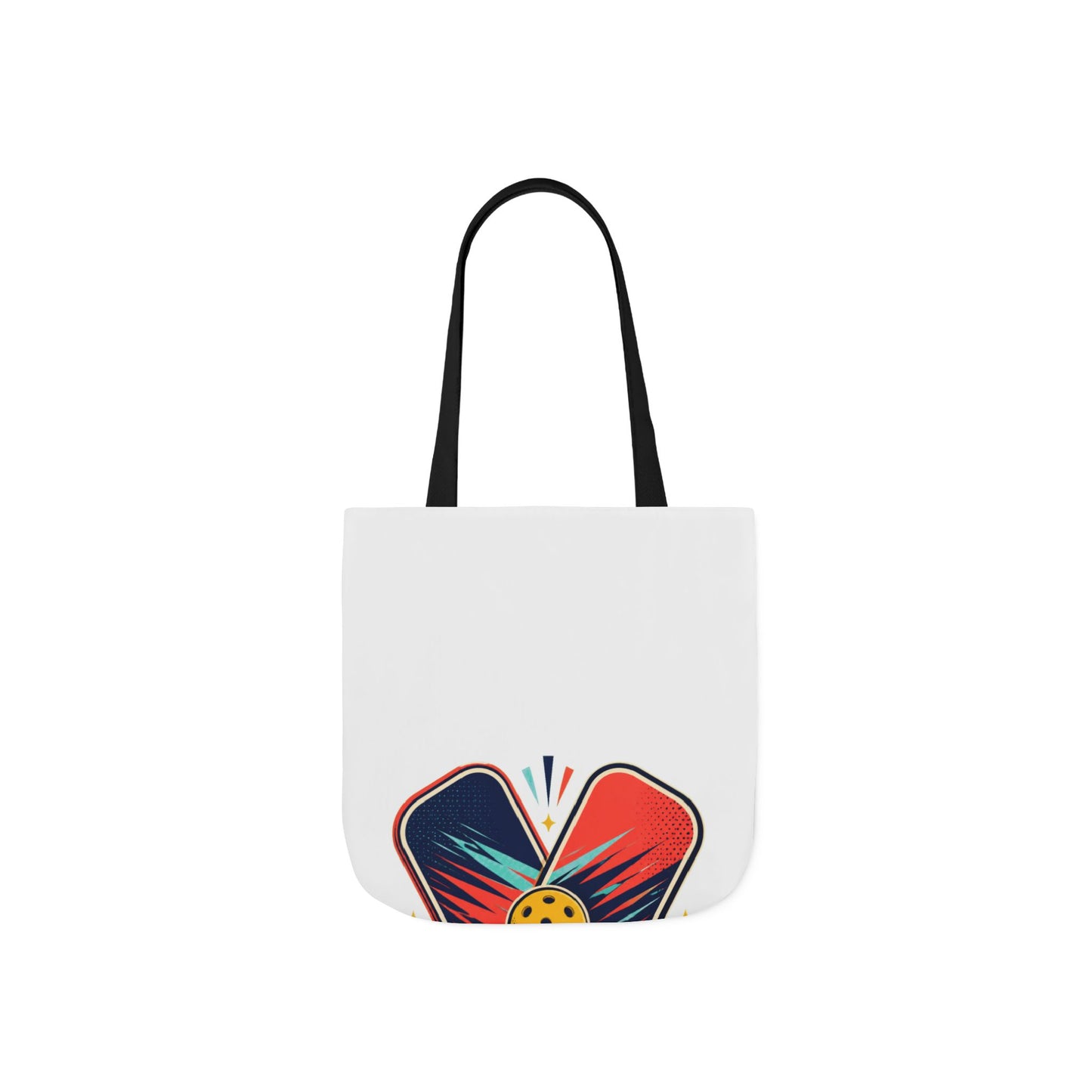 Retro Pickleball Paddles Recreational Sports Tote Bag