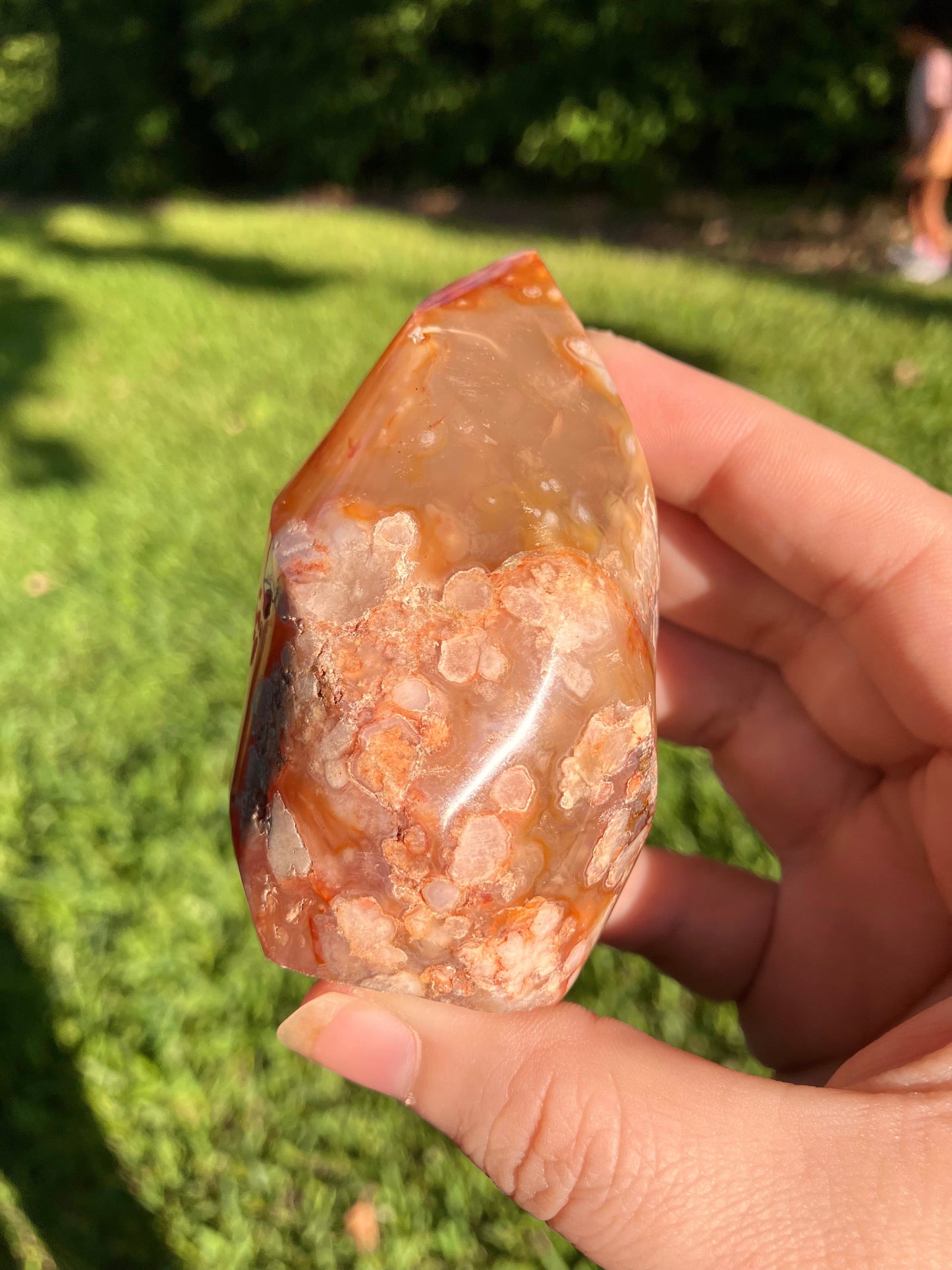 Flower Agate Flame