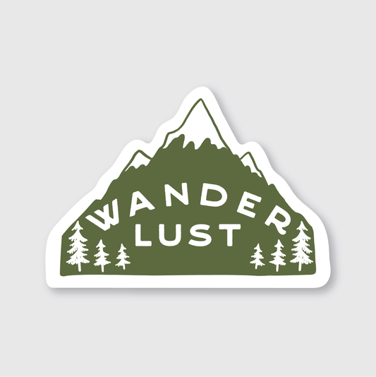 Wanderlust Sticker