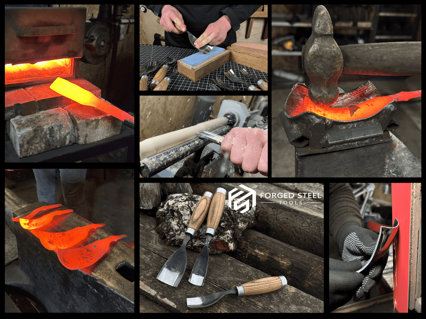 3-Piece Bent Gouge Set