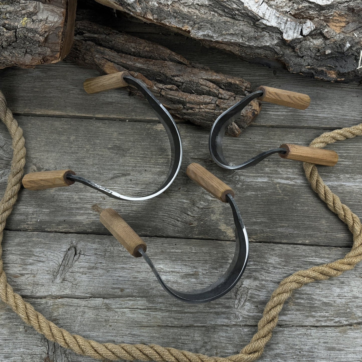 3-Piece Inshave (Half-Rounded Drawknife) Set
