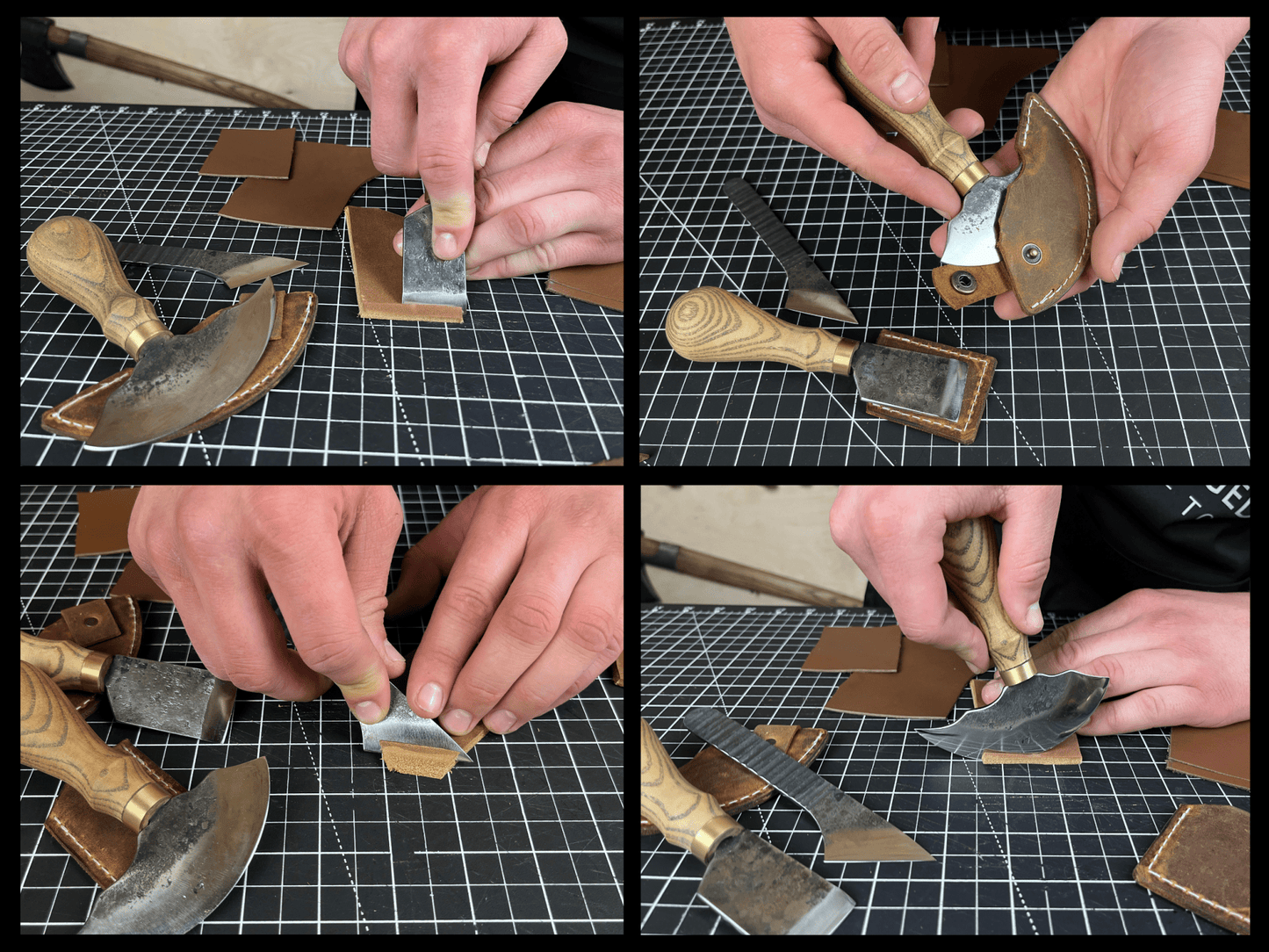 3-Piece Leatherworking Tool Set