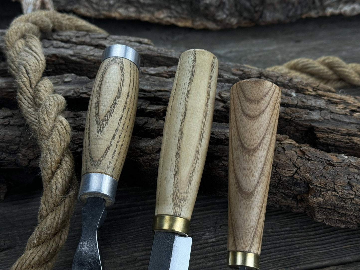 3-Piece Spoon Carving Tool Set
