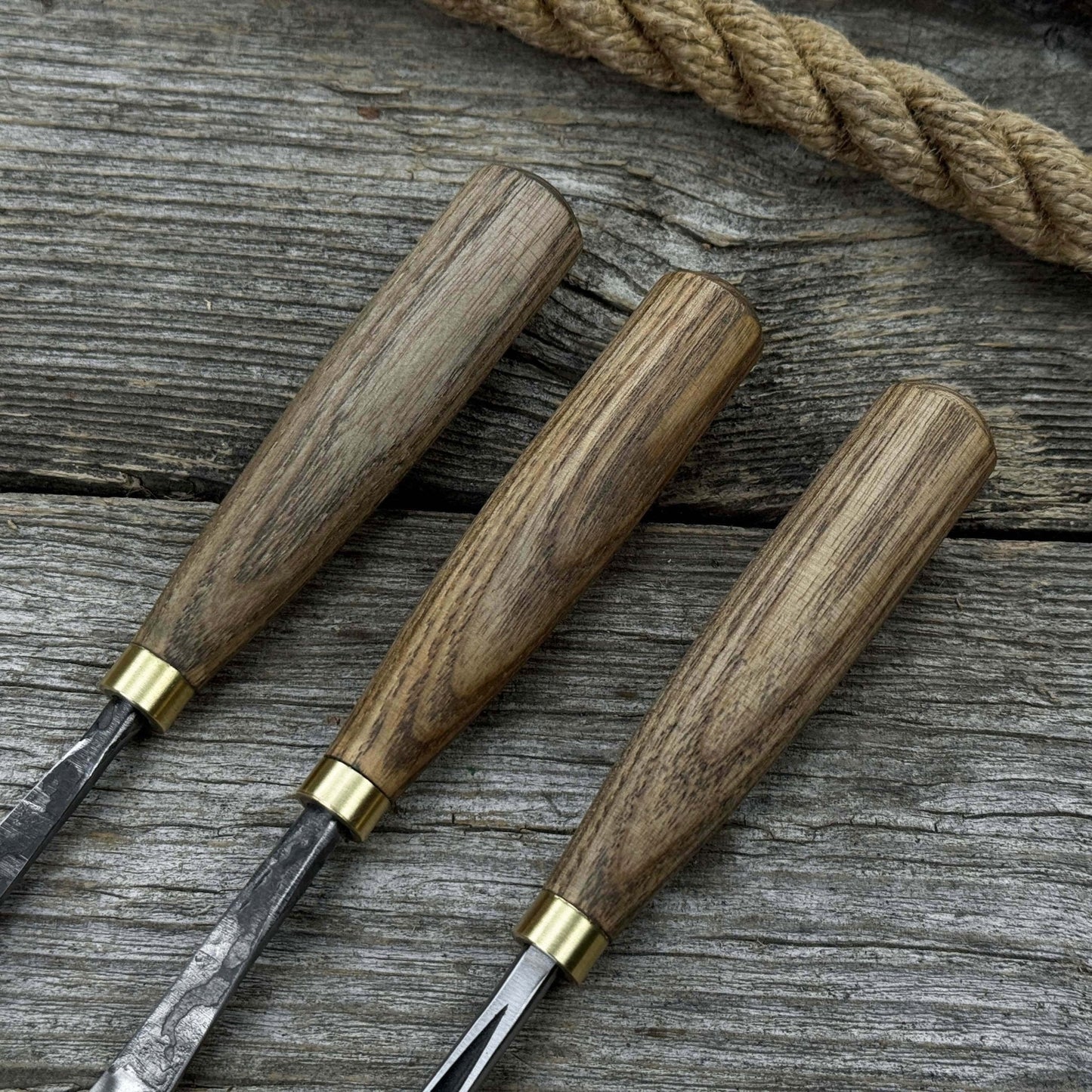 3-Piece Wood Carving Chisel & Gouge Set