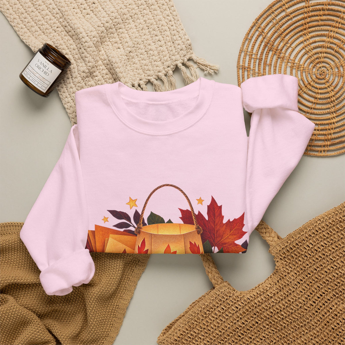 Autumn Lantern Making Workshop Sweatshirt