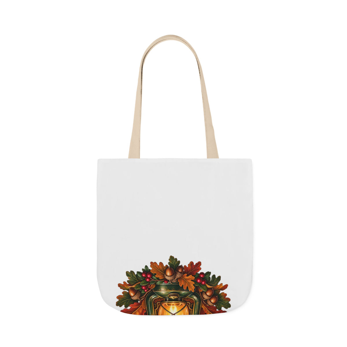 Autumn Oak Lantern and Acorns Tote Bag