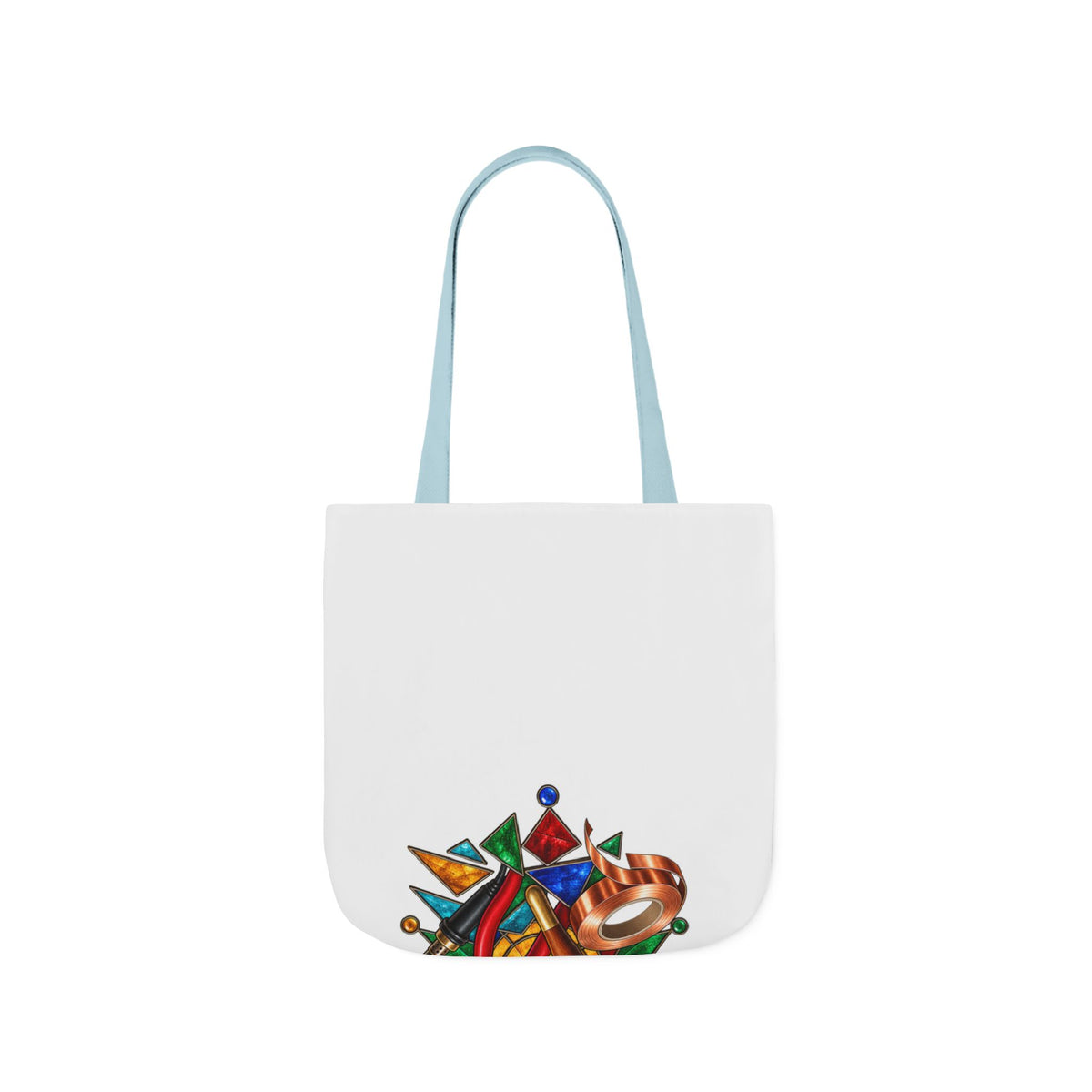 Stained Glass Workshop Tools Tote Bag