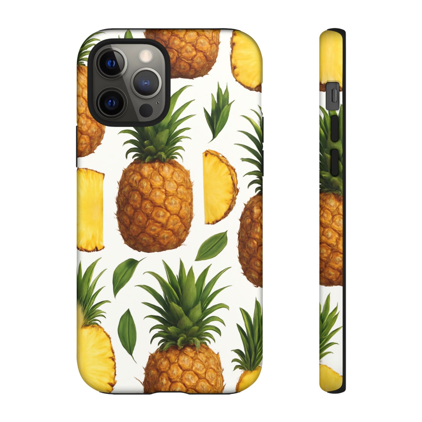 Pineapple Phone Case - Tough Cases, Tropical Phone Cover, Summer Vibe Accessories, Cute Pineapple Design, Fun Gift for Fruit Lovers