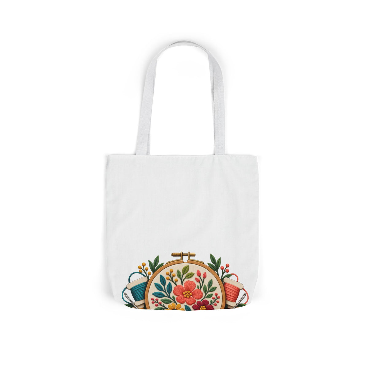 Botanical Embroidery Workshop Tote Bag