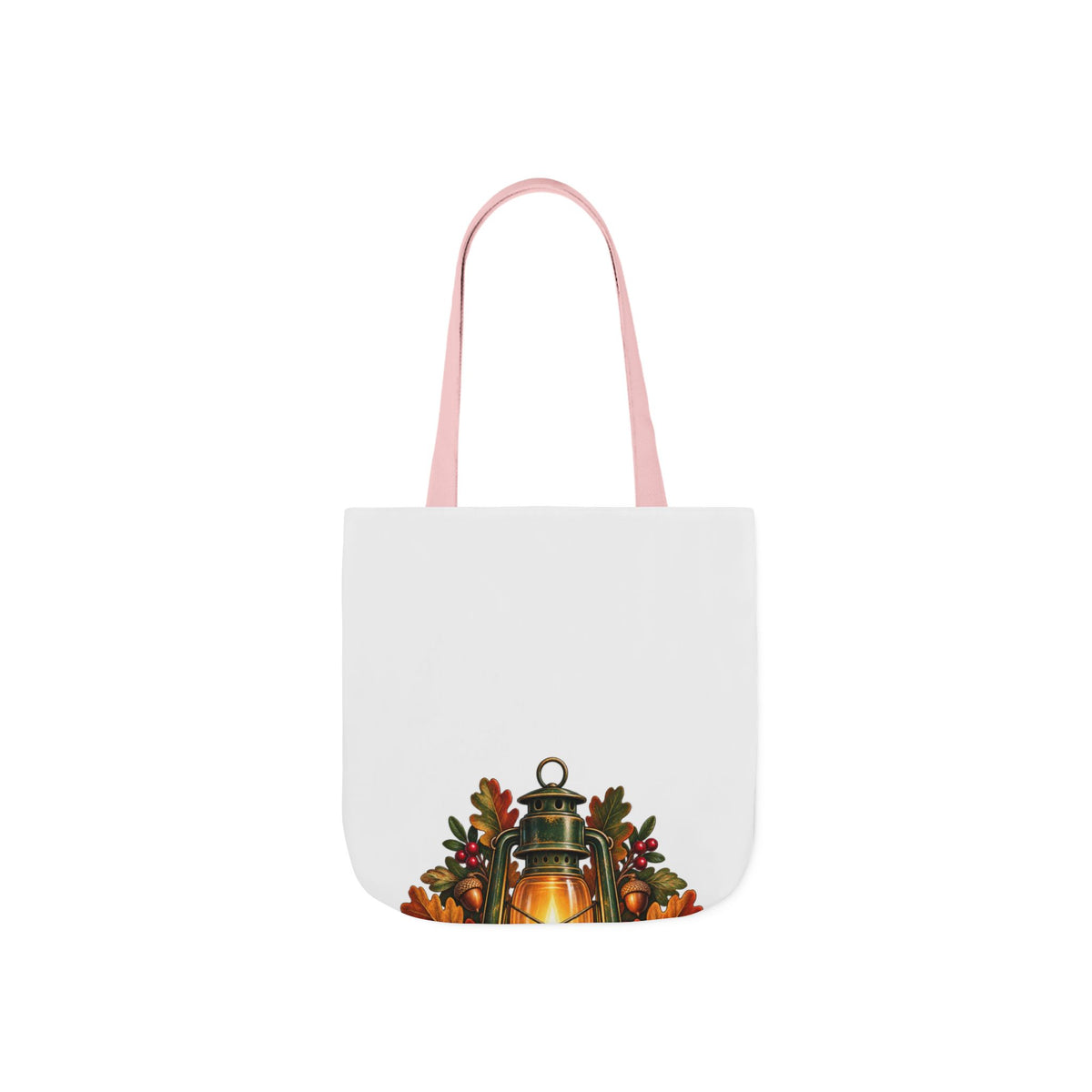 Autumn Oak Lantern and Acorns Tote Bag