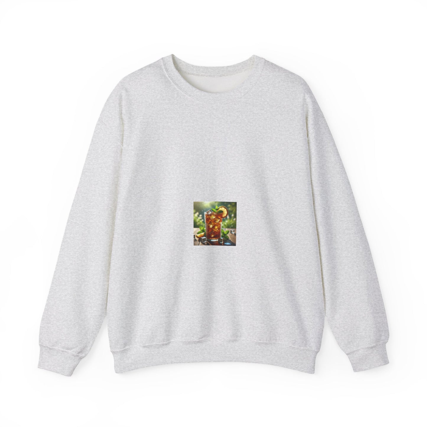 Sunlit Iced Tea Lemon Mint Soft Summer Drink Sweatshirt