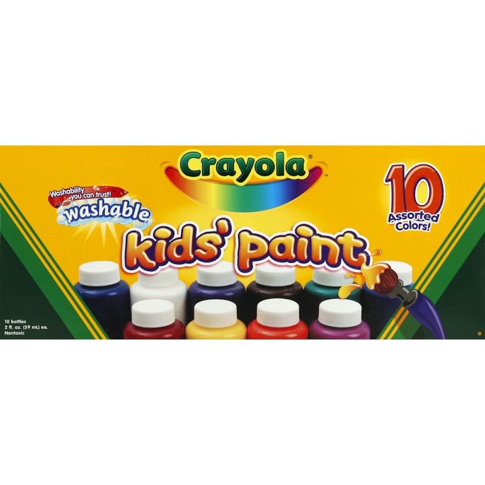 Crayola Washable Kids Paint Bottles  10