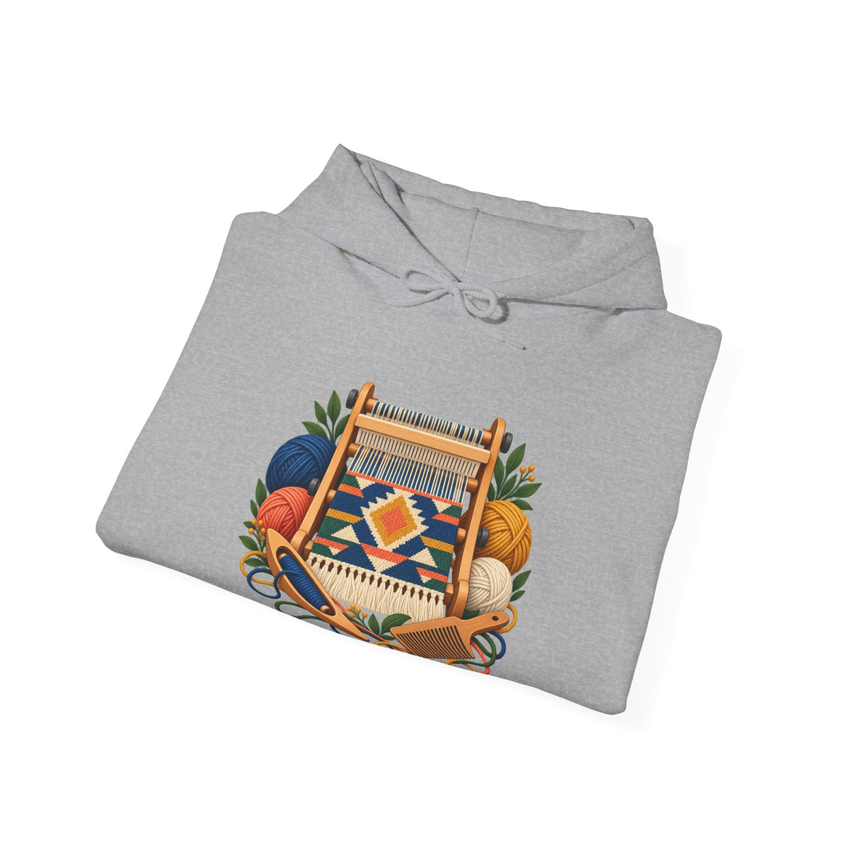 Geometric Hand Weaving Workshop Hoodie