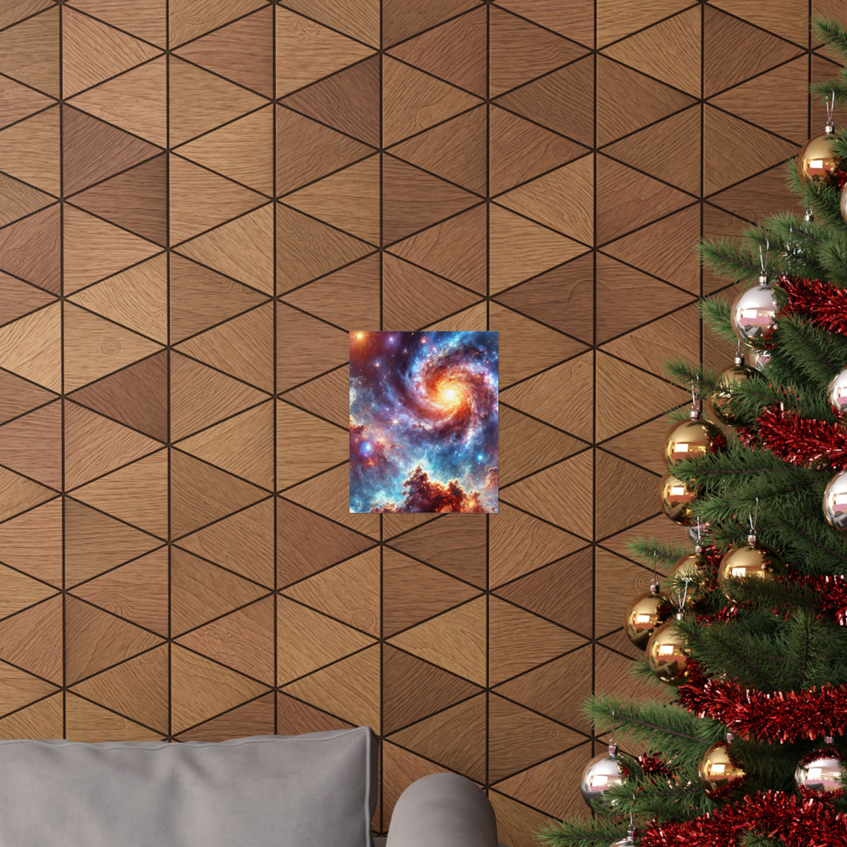 Galaxy Nebula Dreamscape Abstract Space Poster Wall Art Decor
