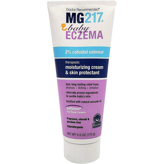 Mg 217 Baby Eczema Moisturizing Cream, 6 Oz