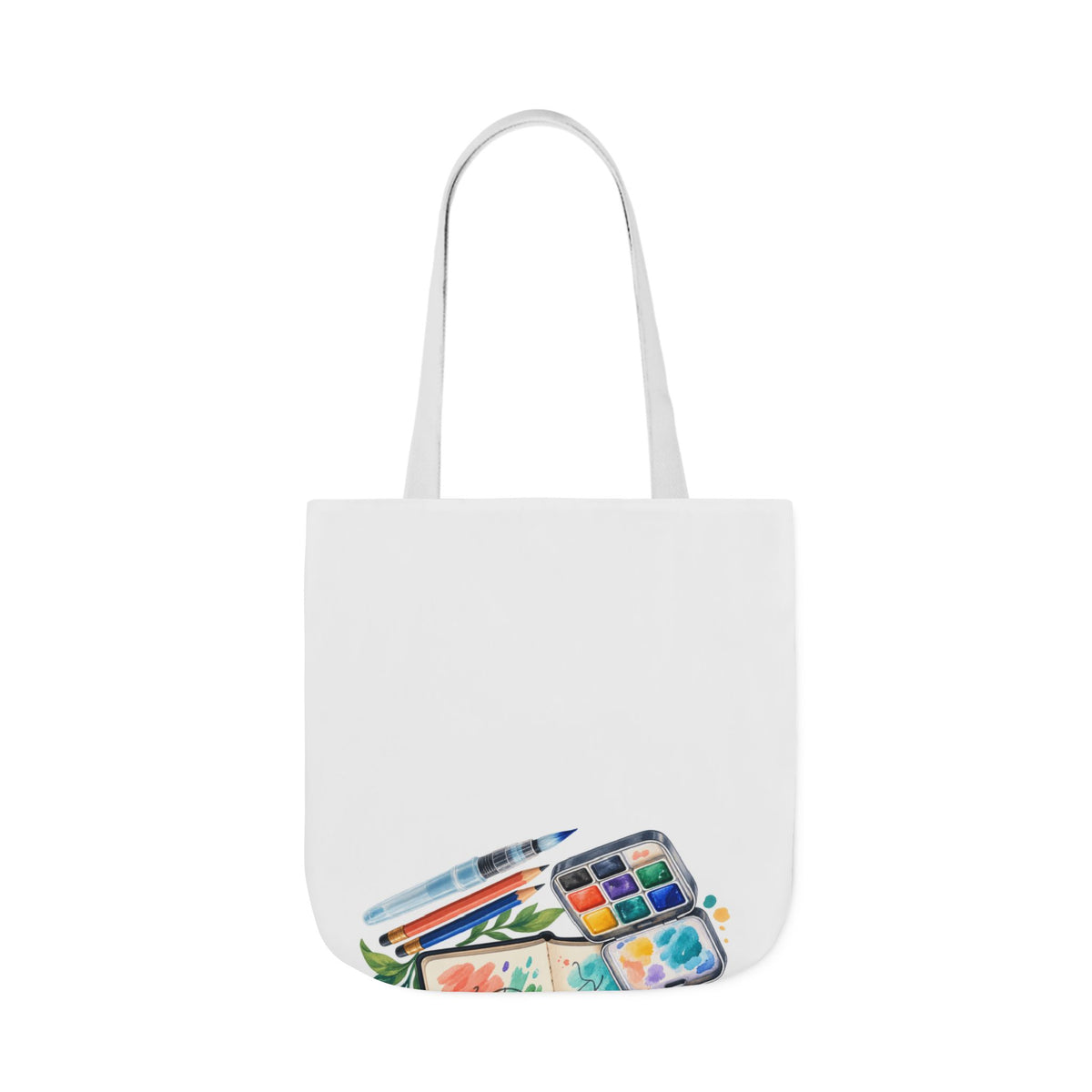 Colorful Urban Sketching Travel Kit Tote Bag