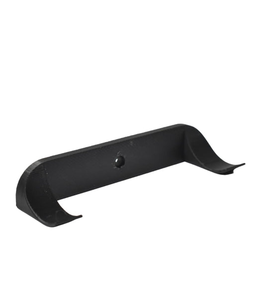 Low Profile Collectible Car Display Wall Mount | Compatible with Lego Car Models | Display Cars by Wheel on Wall | Made in USA (Black)