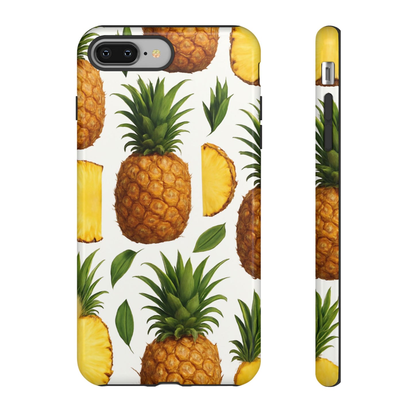 Pineapple Phone Case - Tough Cases, Tropical Phone Cover, Summer Vibe Accessories, Cute Pineapple Design, Fun Gift for Fruit Lovers