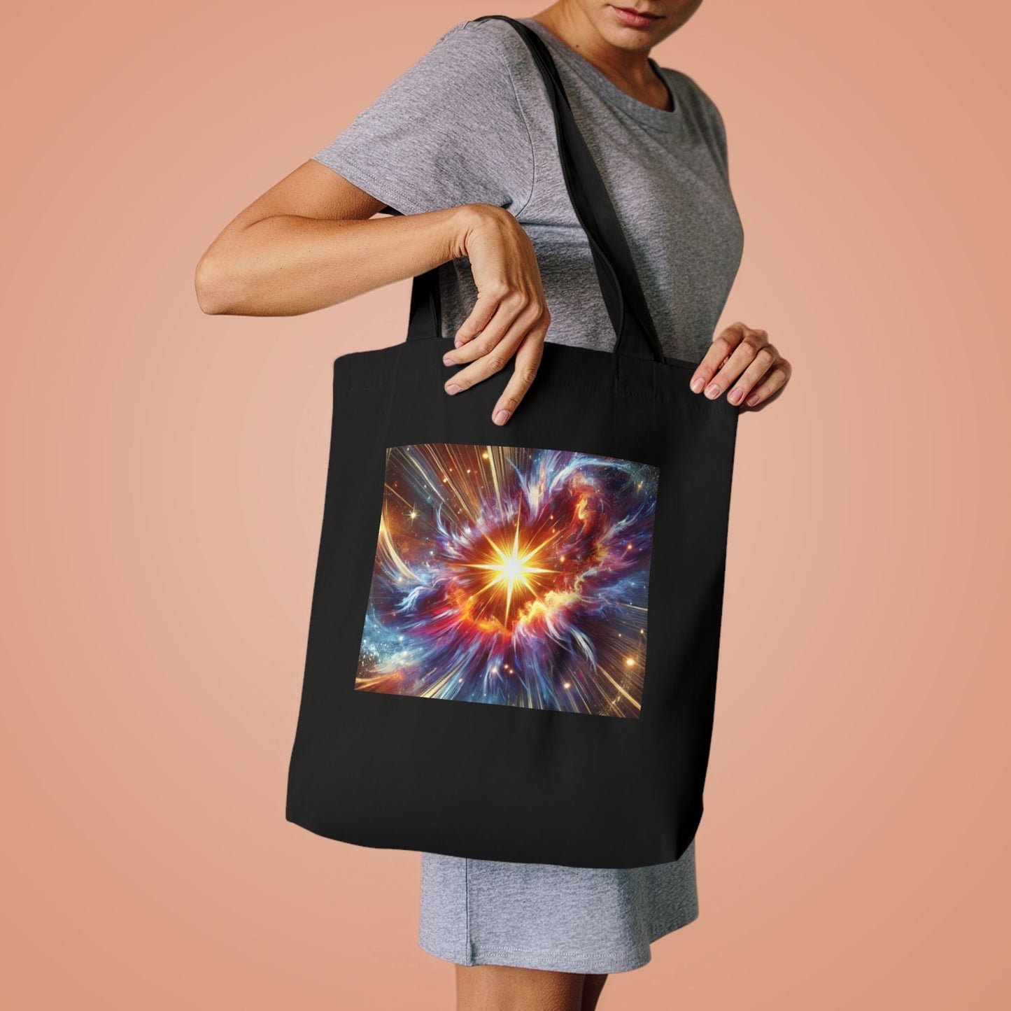 Cosmic Starburst Energy Abstract Space Tote Bag Astronomy Gift