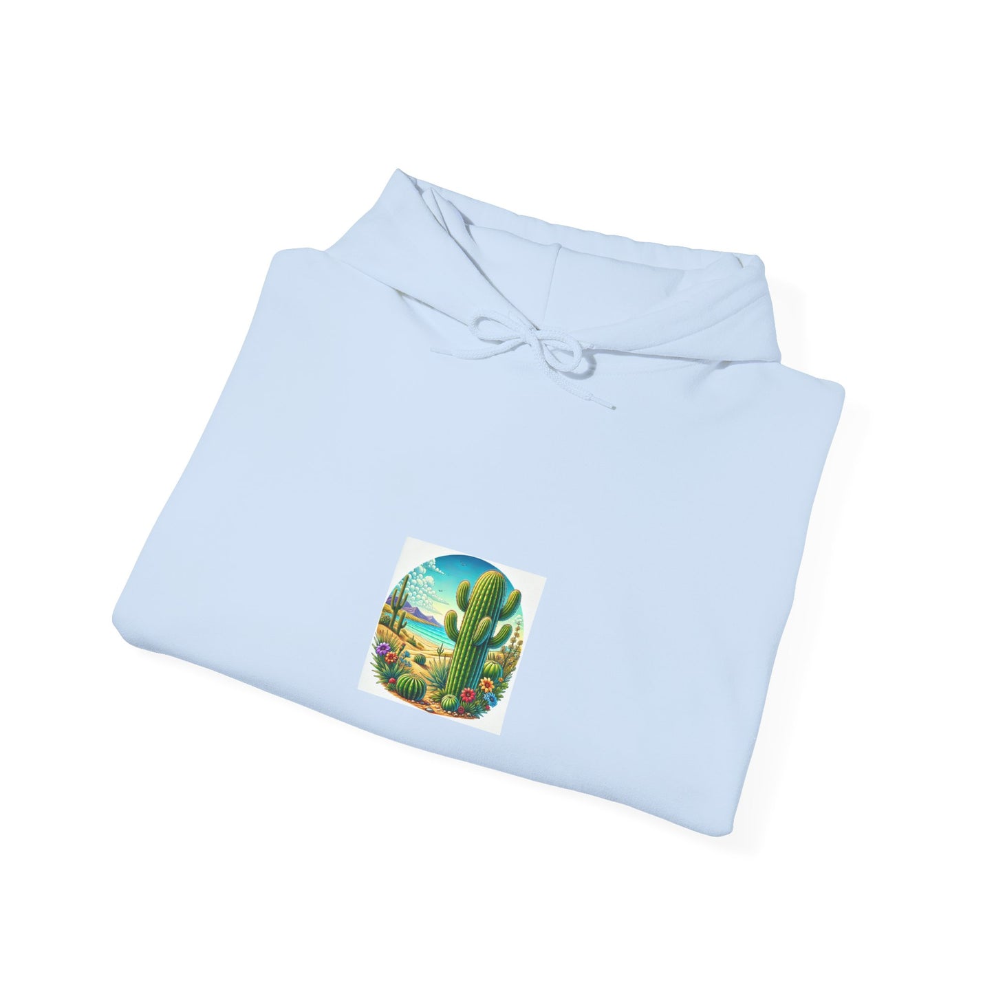 Desert Cactus Bloom Garden Botanical Graphic Hoodie Plant Lover Gift