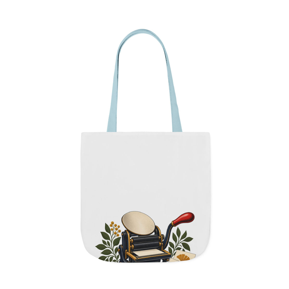 Botanical Letterpress Printshop Tote Bag