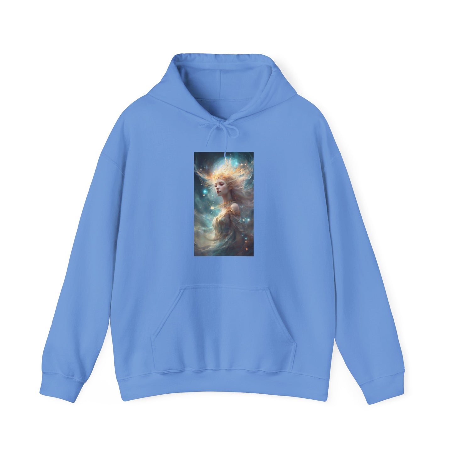 Solar Celestial Spirit Fantasy Portrait Hoodie