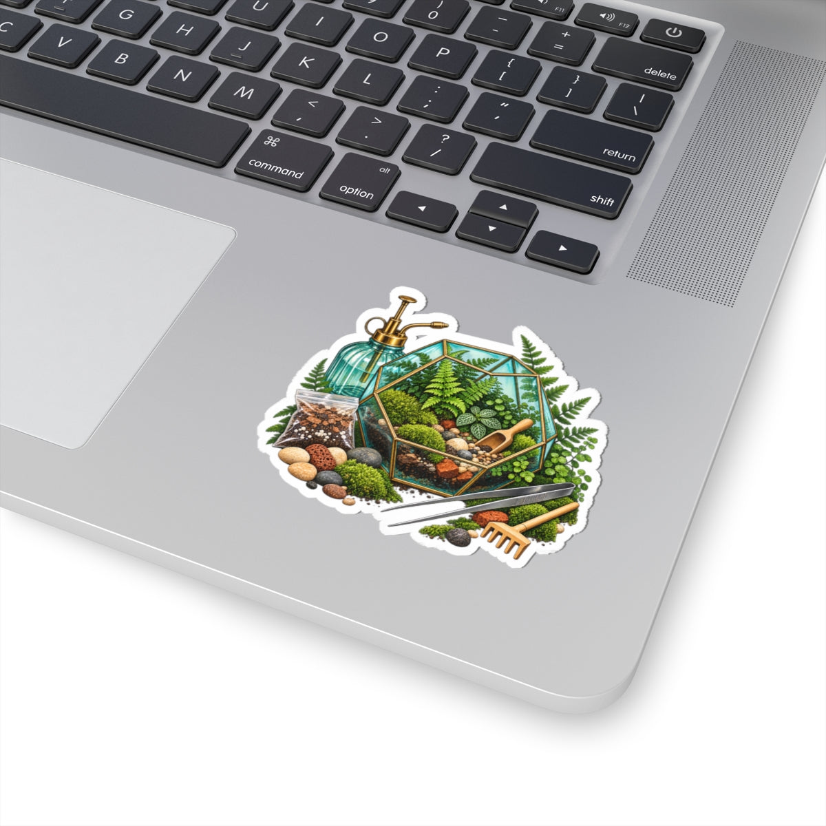 Fern Terrarium Building Workshop Sticker