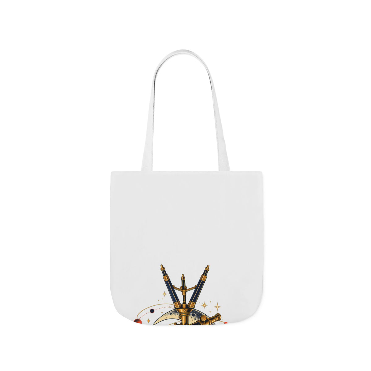 Vintage Telescope Celestial Astronomy Tote Bag
