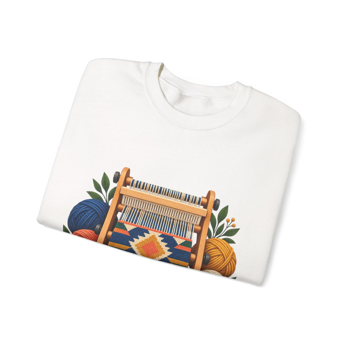 Geometric Hand Weaving Workshop Sweatshirt