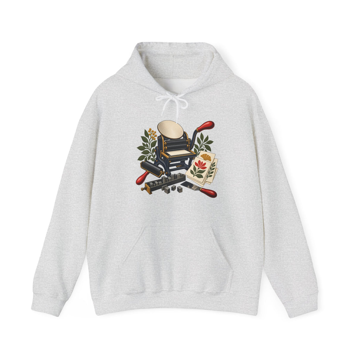 Botanical Letterpress Printshop Hoodie