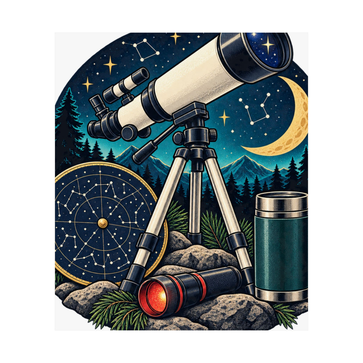 Backyard Stargazing Workshop Poster