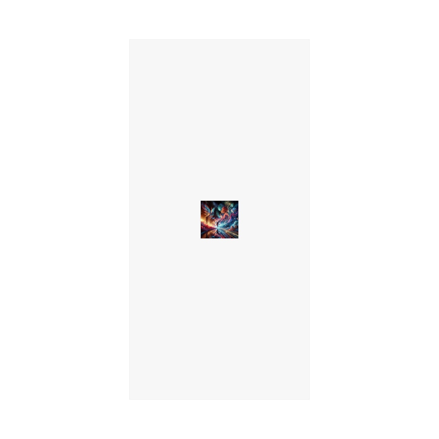 Cosmic Aurora Dancer Dreamscape Celestial Dance Poster