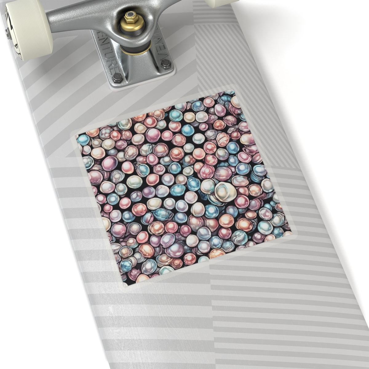 Pearl Bubble Pattern Abstract Gift Art Sticker