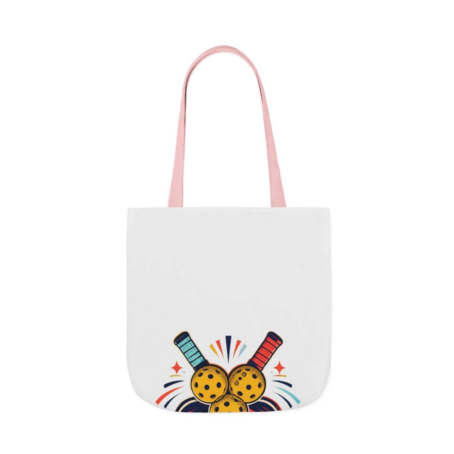 Retro Pickleball Paddles Recreational Sports Tote Bag