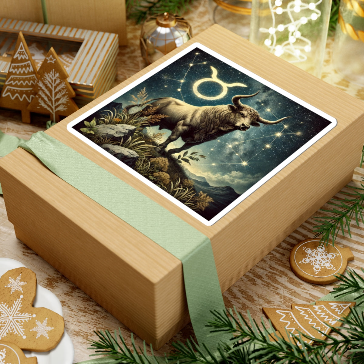 Taurus Bull Constellation Celestial Sticker