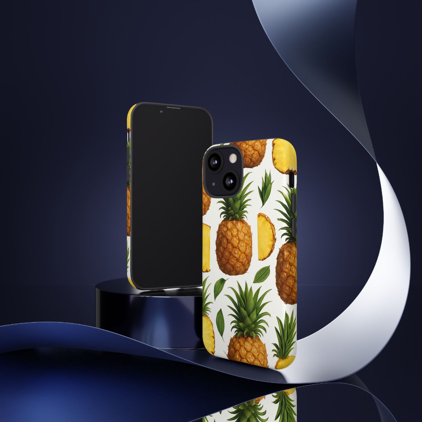 Pineapple Phone Case - Tough Cases, Tropical Phone Cover, Summer Vibe Accessories, Cute Pineapple Design, Fun Gift for Fruit Lovers