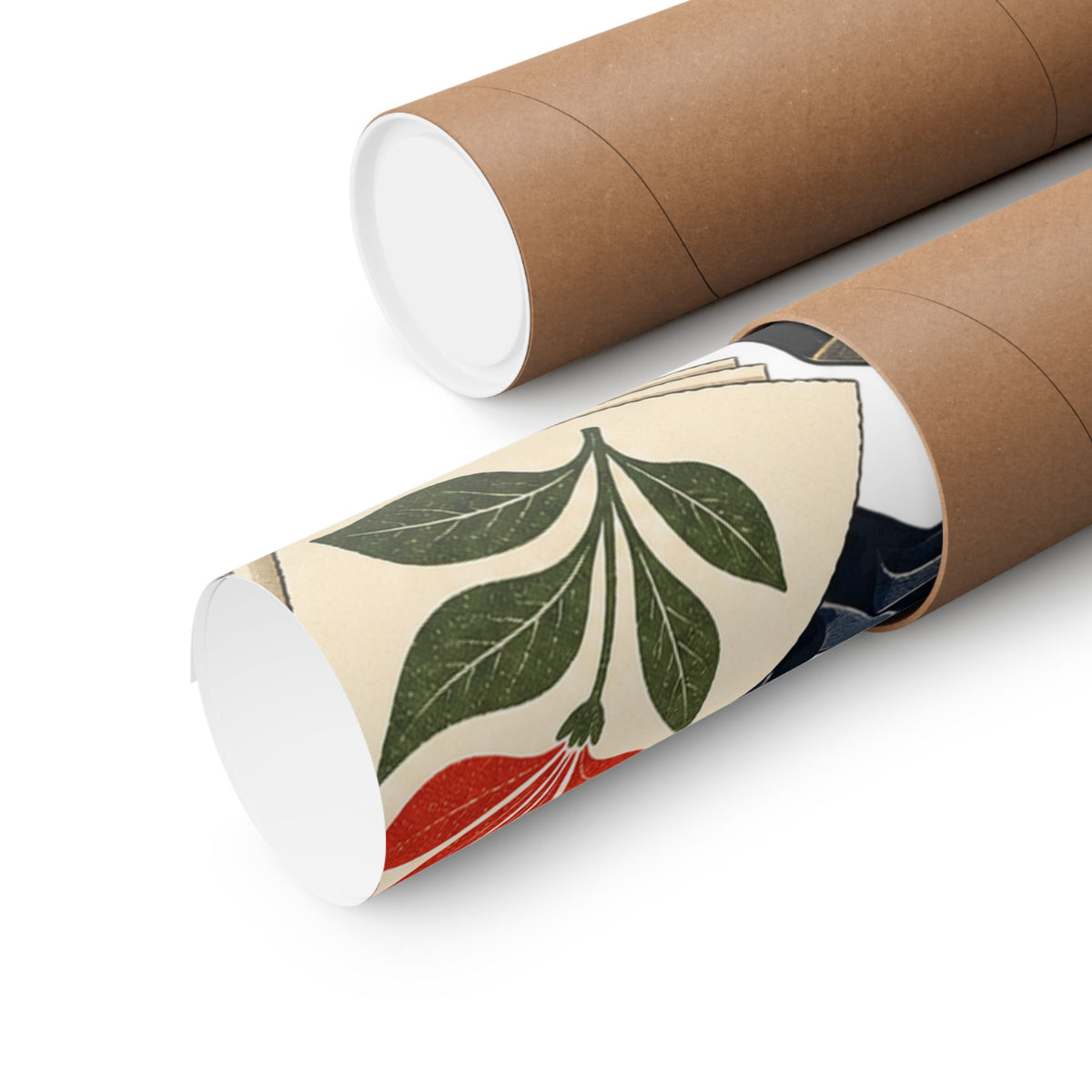 Botanical Letterpress Printshop Poster