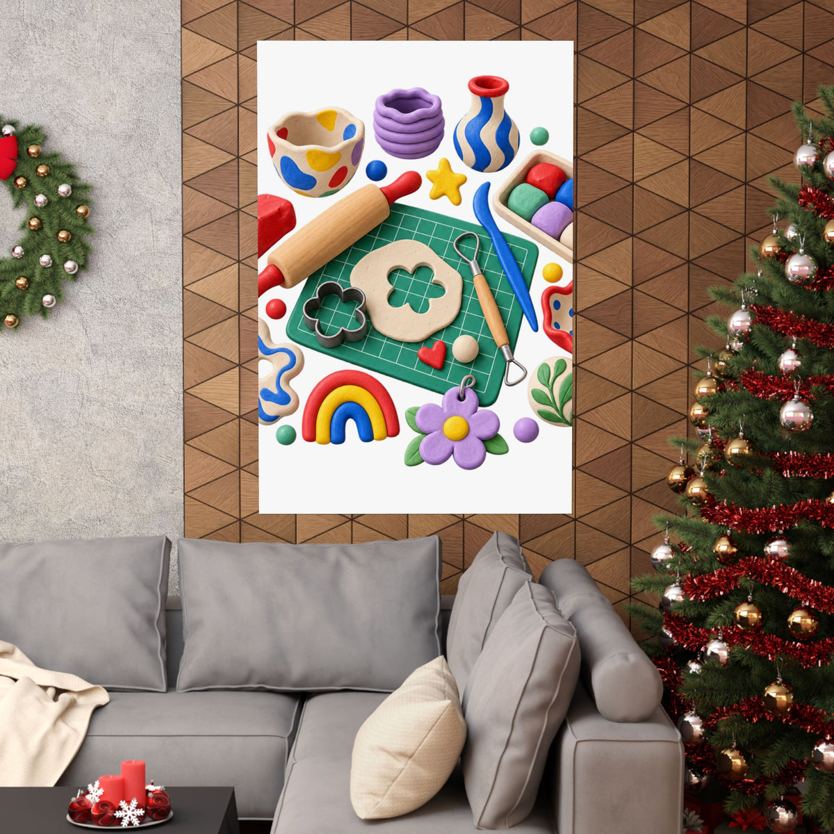 Miniature Clay Sculpting Workshop Poster