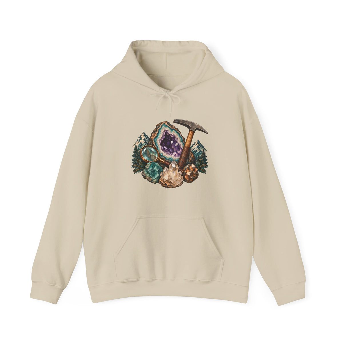 Vintage Geode and Rockhounding Field Kit Hoodie